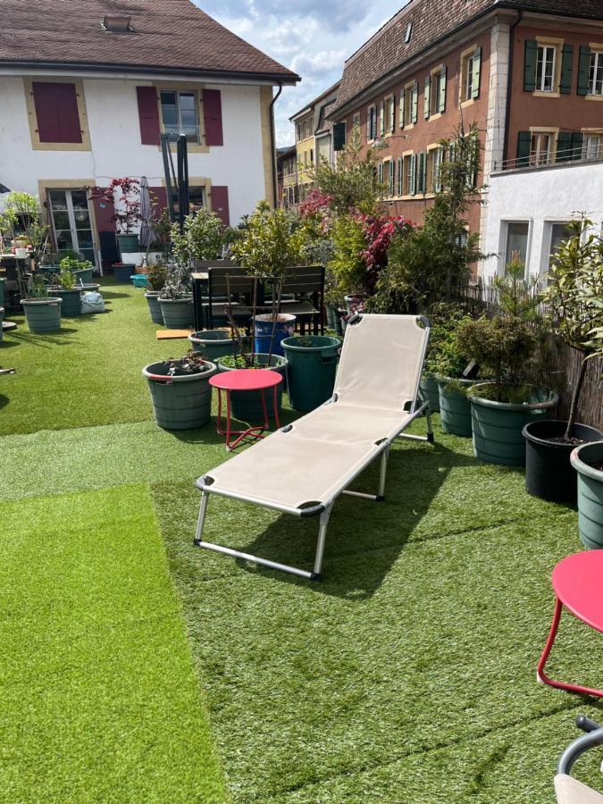 Studio Tati Leilighet La Neuveville Eksteriør bilde